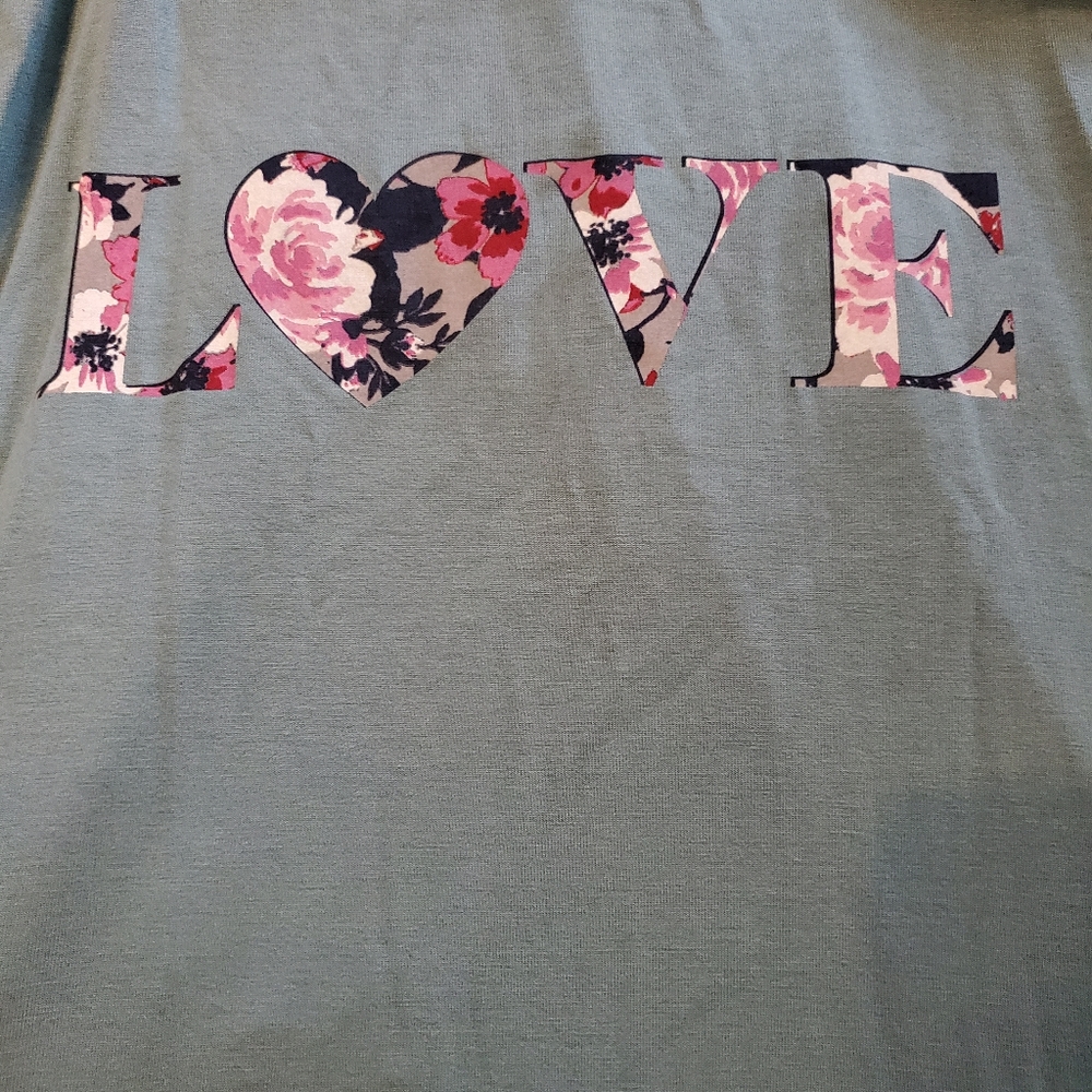 Green/Blue Torrid Top